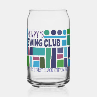 Henry's Swing Club Soda Glass Blikvorm Glas