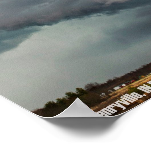 Henryville, IN Tornado Poster (Hoek)