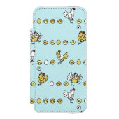 Hens, Chicks, and Eggs Incipio iPhone Portemonnee Hoesje (Voorkant Agenda)