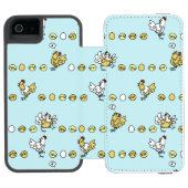 Hens, Chicks, and Eggs Incipio iPhone Portemonnee Hoesje (Agenda Open)
