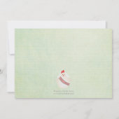 Hen's Party Funny Chicken Illustrated Invite Kaart (Achterkant)