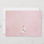 Hen's Party Funny Chicken Illustrated Invite Kaart (Achterkant)