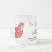 Hens Party Funny Cute Bride Stein Novelty Gift Matglas Koffiemok (Voorkant links)