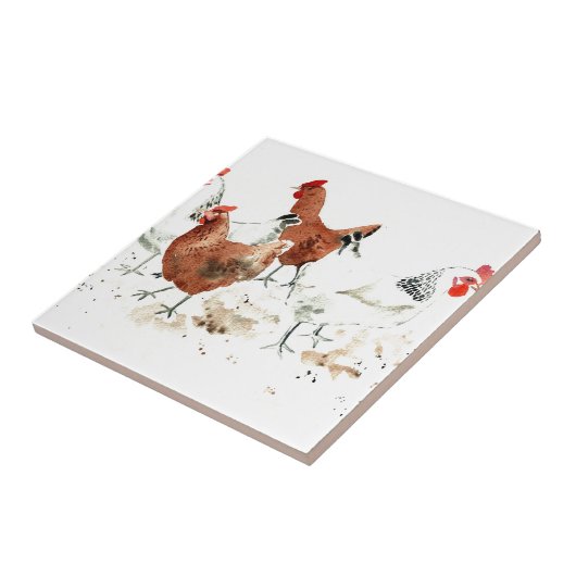 Hens Tegeltje (Zijkant)