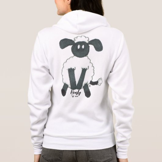 Hensly Zip-Up Hoodie (Achterkant)