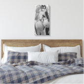 Hentai Angelic Meisjes Zwart-wit Print (Insitu (Slaapkamer))