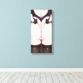 Hentai Freak Canvas Print Kleur (Insitu (Houten vloer))