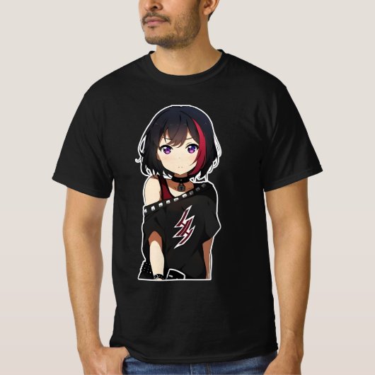 Hentai Havenchan Hentaihaven Anime T-shirt (Voorkant)
