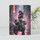 Hentai Riding Kawasaki motorfiets Kaart (Staand voorkant)