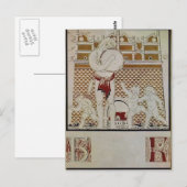 Heorhiy Narbut-blad "B" van het Oekraïense alfabet Briefkaart (Voorkant / Achterkant)