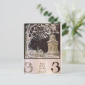 Heorhiy Narbut-blad 'Z' uit 'Oekraïens alfabet' Briefkaart (Staand voorkant)