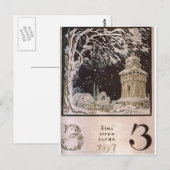 Heorhiy Narbut-blad 'Z' uit 'Oekraïens alfabet' Briefkaart (Voorkant / Achterkant)