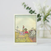 Heorhiy Narbut, de kraan en de haron. Beer." Briefkaart (Staand voorkant)