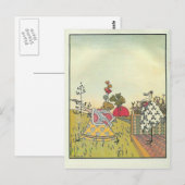 Heorhiy Narbut, de kraan en de haron. Beer." Briefkaart (Voorkant / Achterkant)