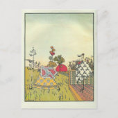 Heorhiy Narbut, de kraan en de haron. Beer." Briefkaart (Voorkant)