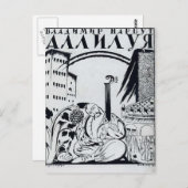 Heorhiy Narbut- Hoesje van het boek van Volodymyr  Briefkaart (Voorkant / Achterkant)