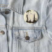 Heorhiy Narbut - Illustratie naar 'Nightingale' Ronde Button 5,7 Cm (In situ)