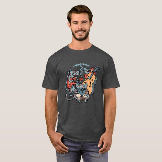 Hep Cat Band T-shirt (Voorkant volledig)