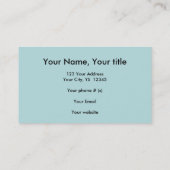 Hep cat coole moderne hipster leuke kunst - het ka visitekaartje (Achterkant)