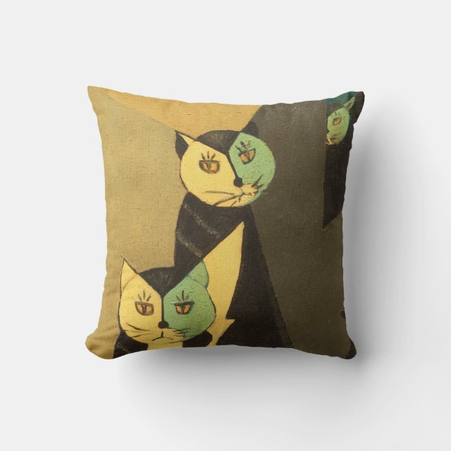 Hep Cats Pillow Kussen (Voorkant)