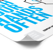 HEP STOPT HET Poster VAN DE VERSPREIDING VAN DE WA (Hoek)