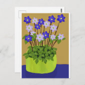 Hepatica Briefkaart (Voorkant / Achterkant)