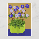Hepatica Briefkaart (Voorkant)