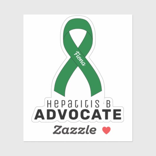 Hepatitis B Advocate Vinyl Sticker (Vel)