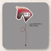 Hepatitis C Bier Onderzetter (Voorkant)