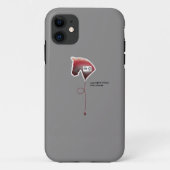 Hepatitis C Case-Mate iPhone Case (Achterkant)