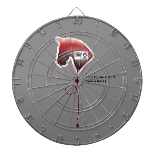 Hepatitis C Dartbord (Voorkant)