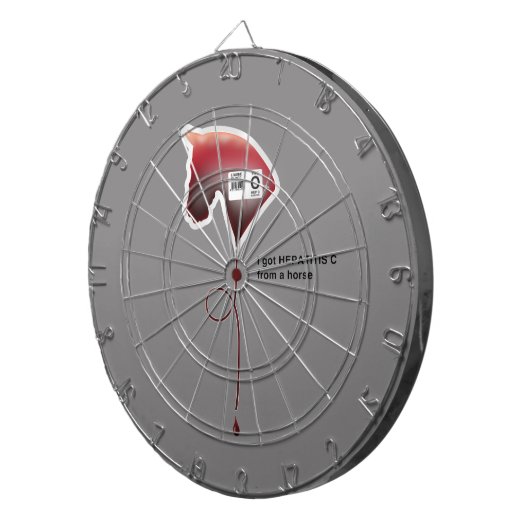 Hepatitis C Dartbord (Voorkant Rechts)