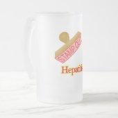 Hepatitis C Matglas Bierpul (Voorkant links)