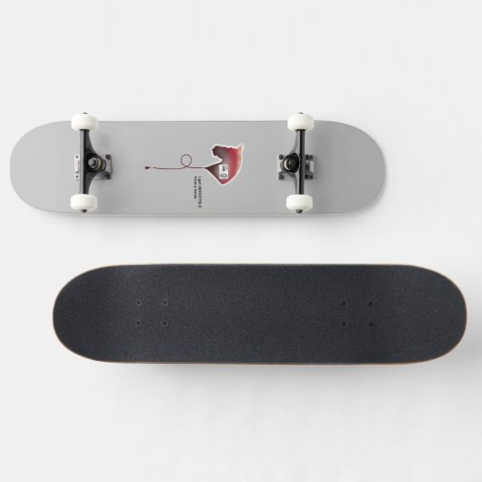 Hepatitis C Skateboard (Horizontaal)