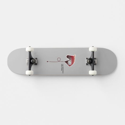 Hepatitis C Skateboard (Horizontaal)