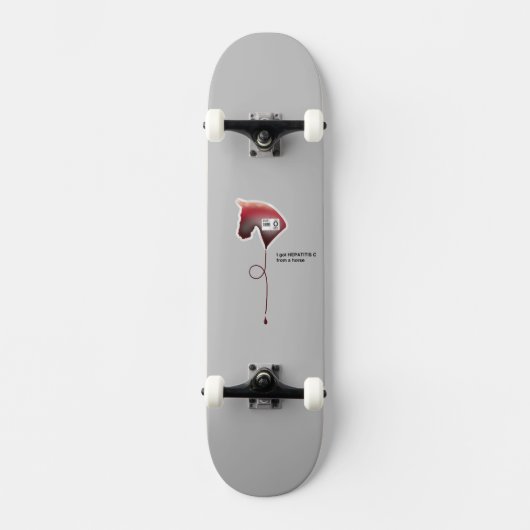 Hepatitis C Skateboard (Voorkant)