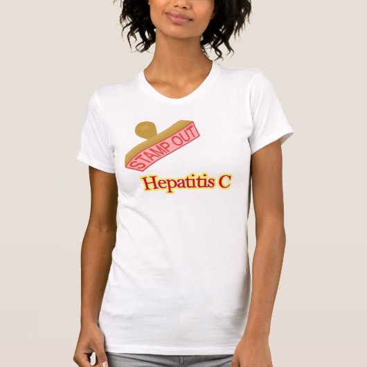 Hepatitis C T-shirt (Voorkant)