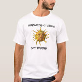 Hepatitis C Virus t-shirt (Voorkant)