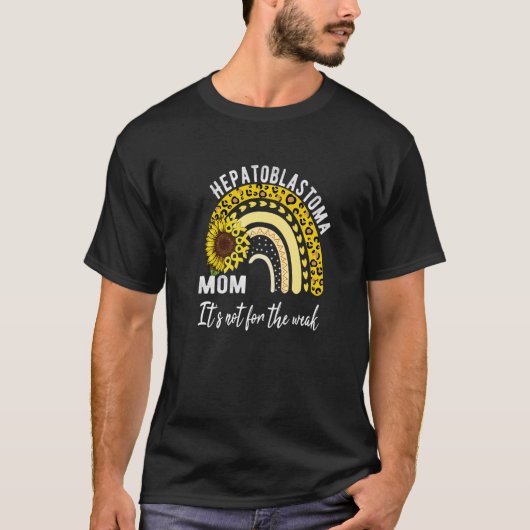 Hepatoblastoma Bewustheid T-shirt (Voorkant)