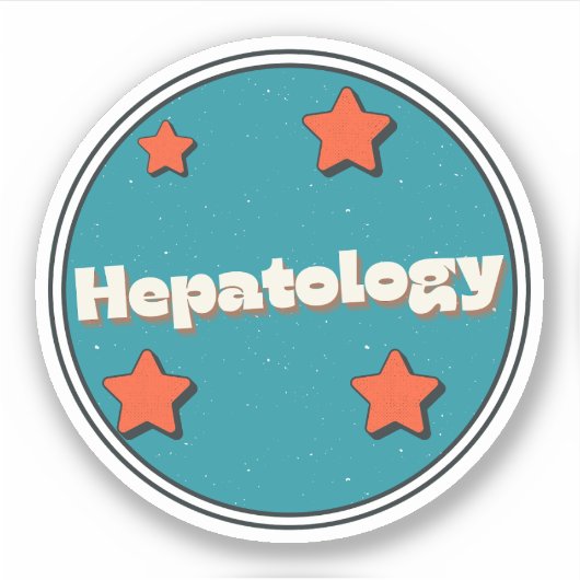 Hepatologie Sticker (Voorkant)