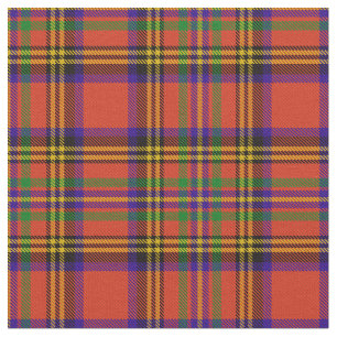 Hepburn Clan Tartan Stof