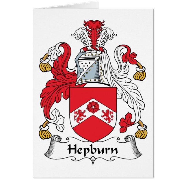 Hepburn Family Crest (Voorkant)