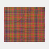 Hepburn Modern Schotlandse ruit Fleece Deken (Voorkant (Horizontaal))