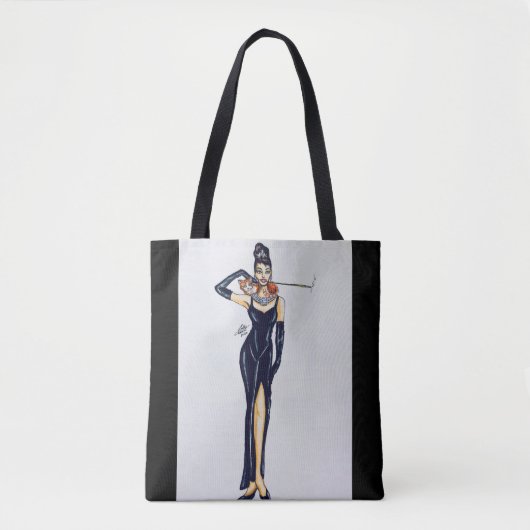 Hepburn op het Tas van Tiffany (Voorkant)