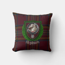 Hepburn Schotse Clan Tartan & Crest