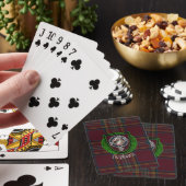 Hepburn Schotse Clan Tartan & Crest Pokerkaarten (Insitu)