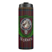 Hepburn Schotse Clan Tartan & Wapen