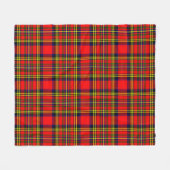Hepburn Schotse ruit Fleece Deken (Voorkant (Horizontaal))