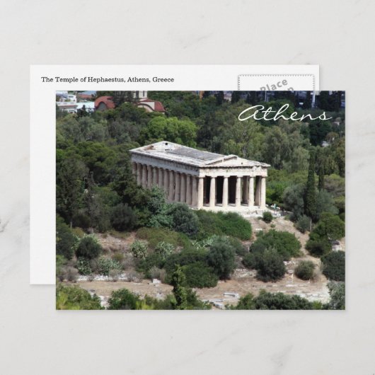 hephaestgroen briefkaart (Voorkant / Achterkant)