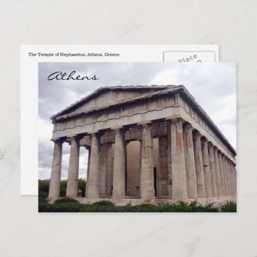 hephaesto athene briefkaart (Voorkant / Achterkant)